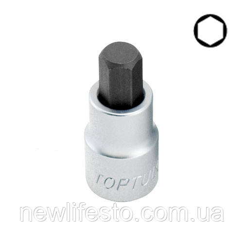 Торцева насадка HEX TOPTUL 17 мм L79 мм 3/4" BCDA2417