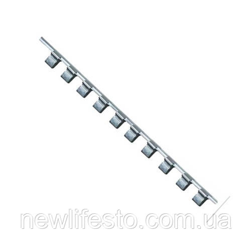 Планка-тримач для головок TOPTUL 1/4"*260*12 шт BKAC0812, фото 1