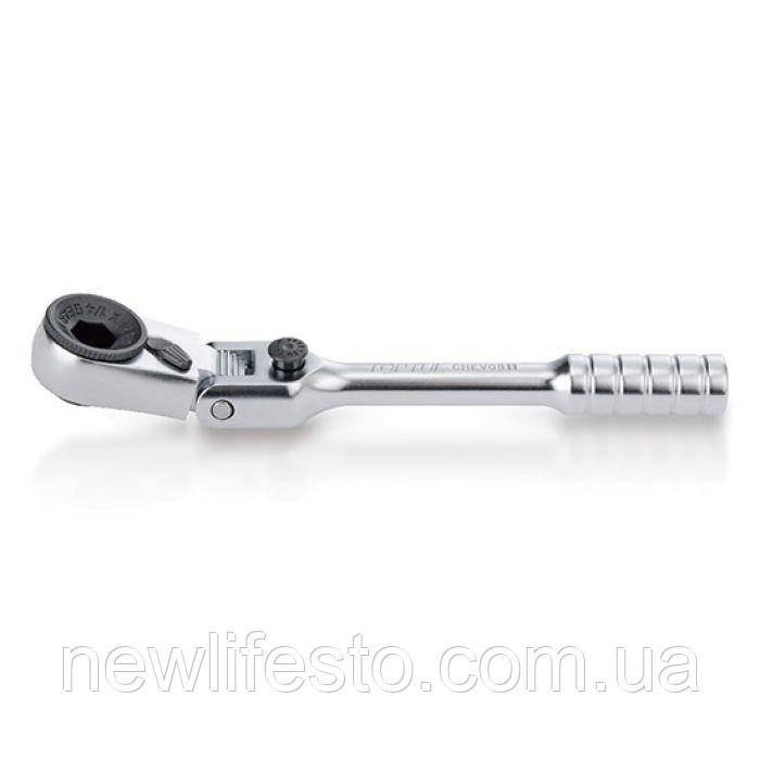 Тріскачка міні 1/4" з шарніром TOPTUL 60 зубців (ісп. з FTDF0810) CHEV0811