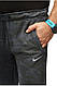Чоловічі спортивні штани (штани) Nike (Nike-1992), осінні весняні чорні. Чоловічий одяг, фото 4