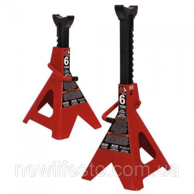 Подставки под машину регулируемые 2шт. 6т 395-605мм TORIN T46001, фото 1