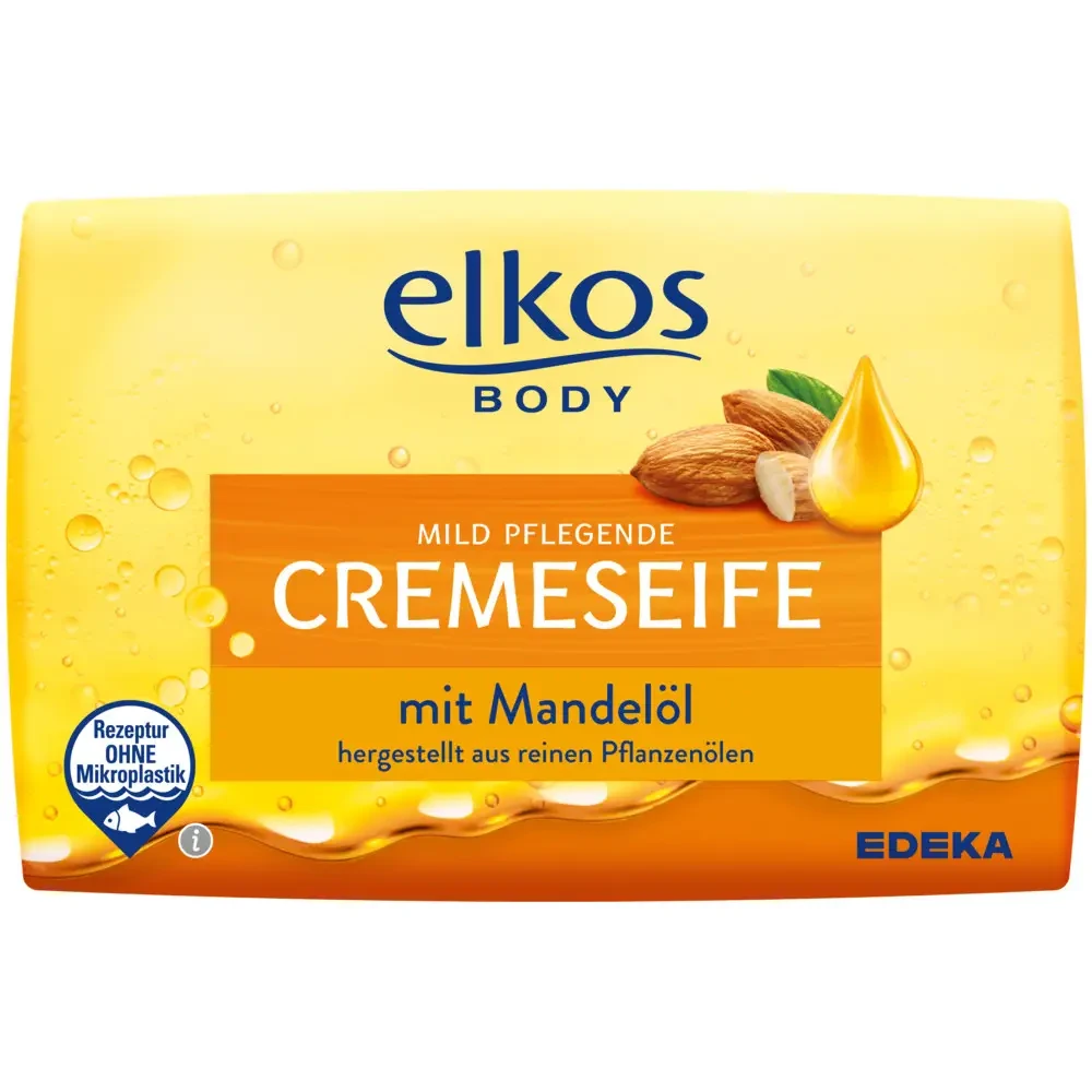 Крем-мило Elkos з мигдальним маслом (150г.)