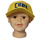 Кепка дитяча "Cool", жовтий, 48-54 см, 3-8 років, поліестер, бавовна, арт. 518813, фото 6