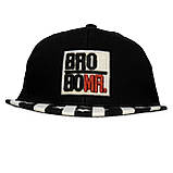 Кепка дитяча з зірками, чорно-білий, 48-54 см, 3-8 років, бавовна, арт. 518844, фото 2