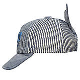 Кепка дитяча з написом, синій, 43-48 см, 1-3 роки, бавовна, арт. 518929, фото 3