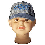 Кепка дитяча з написом, синій, 43-48 см, 1-3 роки, бавовна, арт. 518929, фото 6