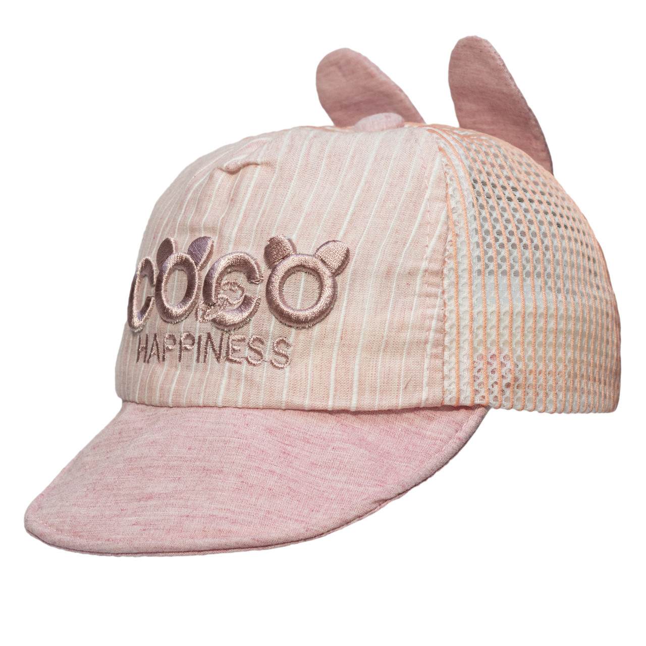 Кепка дитяча з написом, рожевий, 43-48 см, 1-3 роки, бавовна, арт. 518936, фото 1