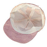 Кепка дитяча з написом, рожевий, 43-48 см, 1-3 роки, бавовна, арт. 518936, фото 3