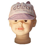 Кепка дитяча з написом, рожевий, 43-48 см, 1-3 роки, бавовна, арт. 518936, фото 6