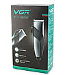 Професійна машинка VGR V-121 провідна машинка для стрижки волосся керамічне лезо 8 насадок, фото 10