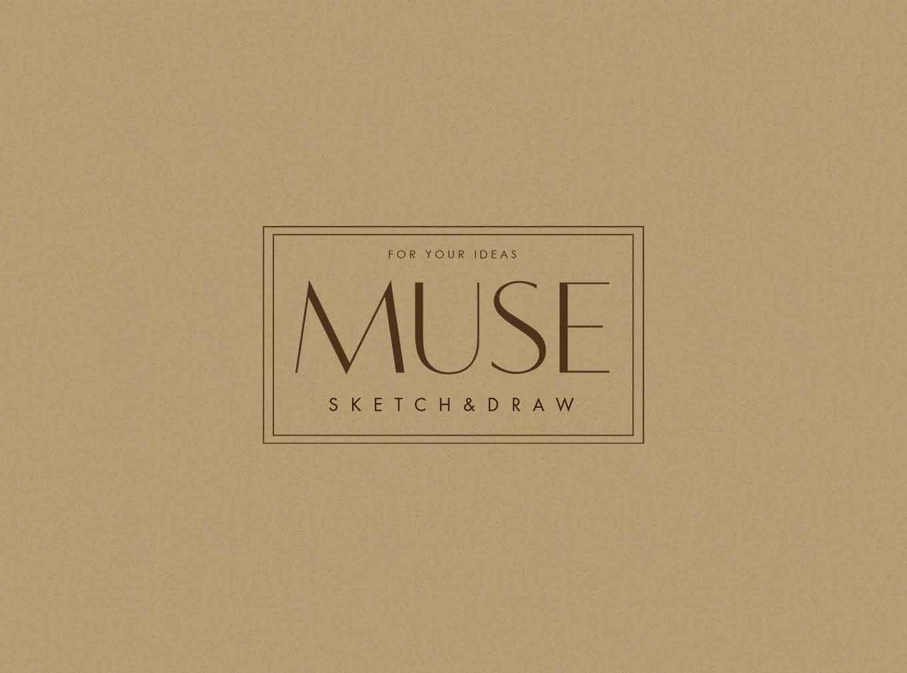 Блок для ескізів та малювання MUSE формат А5/40 аркушів, 115 г/м2