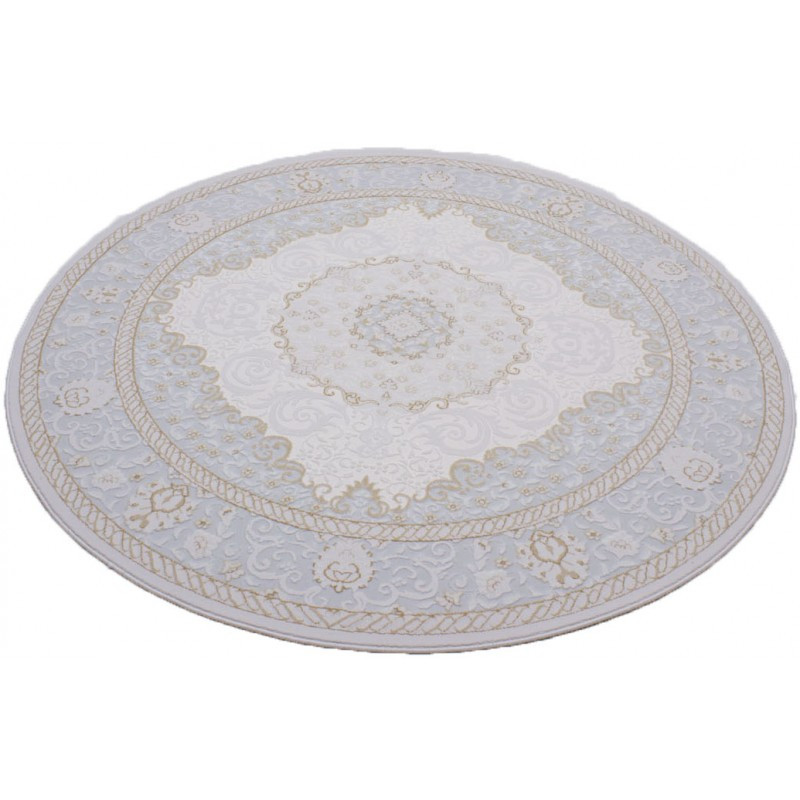 Килим Myras 9696A C. BONE / C. LIGHT BLUE