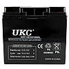 Акумуляторна батарея UKC 12v 18A 12 В 18 А, фото 4