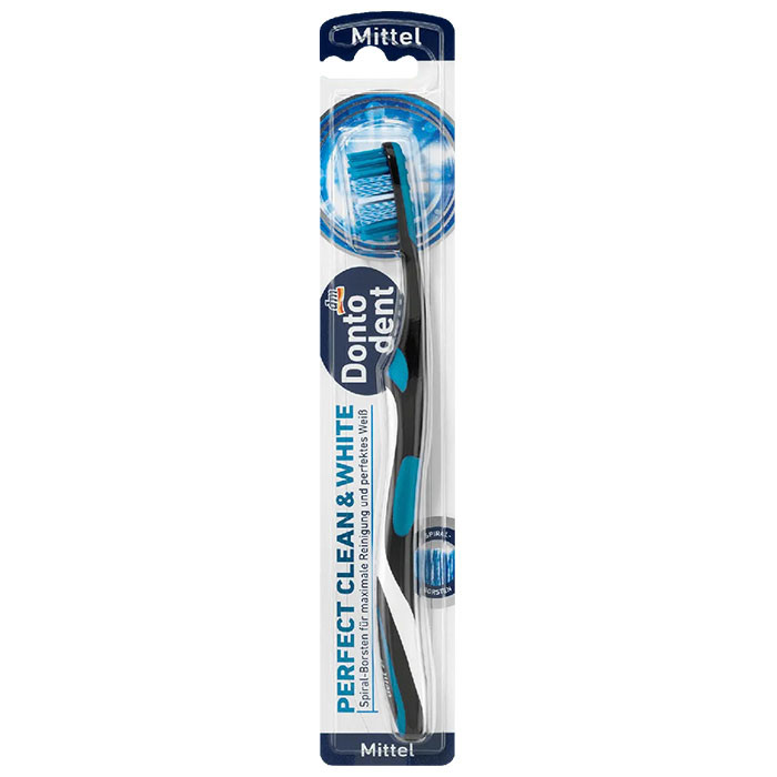 Зубна щітка Dontodent Perfect Clean & White Mittel середня 1 шт