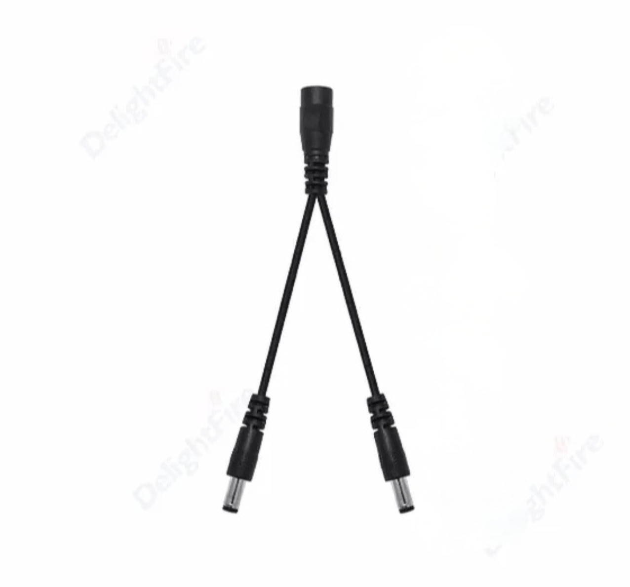 Кабель живлення роздвоювач заводської 5.5x2.1/2.5mm, 5-12V/2A для роутера/терміналу/модема, 15 см