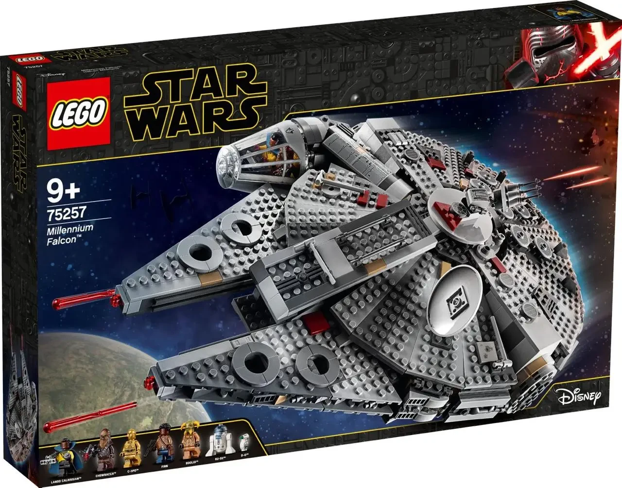 Блоковий конструктор LEGO Star Wars Сокіл Тисячоліття 75257