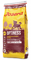 Сухой корм Josera Optiness корм для взрослых собак 15 кг со вкусом ягненка