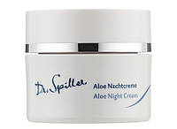 Нічний крем для обличчя, з алое вера Dr. Spiller Aloe Vera Night Cream