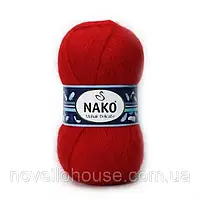 Nako MOHAIR DELICATE (Мохер Делiкат) № 6150 червоний (Напівшерстяна пряжа, нитки для в'язання)