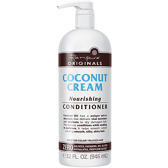 Поживний кондиціонер для волосся з кокосовою олією Renpure Coconut Cream Nourishing Conditioner 946 мл