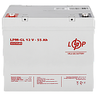 Акумулятор гелевый LPM-GL 12V - 55 Ah