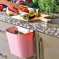Навесное пластиковое мусорное ведро для кухни 28*17*21см, Турция