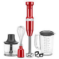 Блендер погружной KitchenAid с аксессуарами красный 5KHBV83EER