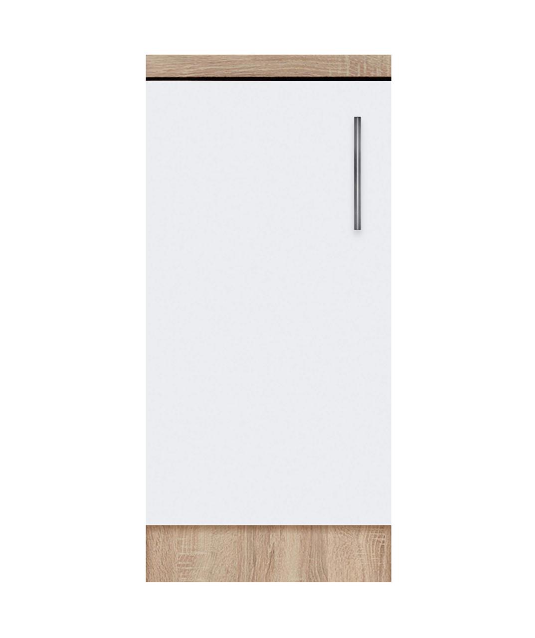 Тумба однодверна без ящиків зі стільницею 1-ї категорії (складська програма) ЛЮКС ширина 600 МАКСІ-МЕбель, фото 1