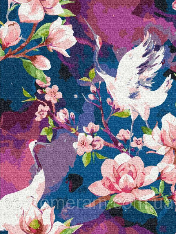 Акційна Картина за номерами BrushMe Пісня журавля (RBS1003) 30 х 40 см, фото 1