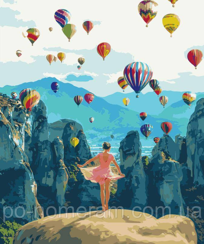 Акційна Картина Розмальовка BrushMe Повітряні мрії (BS34846) 40 х 50 см, фото 1