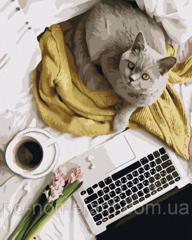 Акційна Картина за номерами Brushme Premium Хоум офіс (PGX36664) 40 х 50 см, фото 1