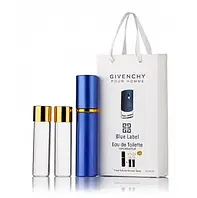 Мини-парфюм с феромонами мужской GIVENCHY Blue Lable 3х15 мл