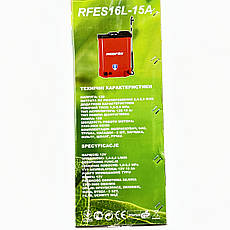 Обприскувач акумуляторний RED-FOX RFES16 12 V 15A, фото 5