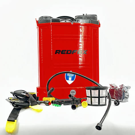 Обприскувач акумуляторний RED-FOX RFES16 12 V 15A, фото 1