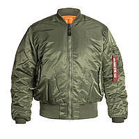 Куртка двухсторонняя Alpha Industries MA-1 Flyers Sage Green 100101/01