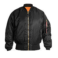 Куртка двухсторонняя Alpha Industries MA-1 Flyers Black 100101/03