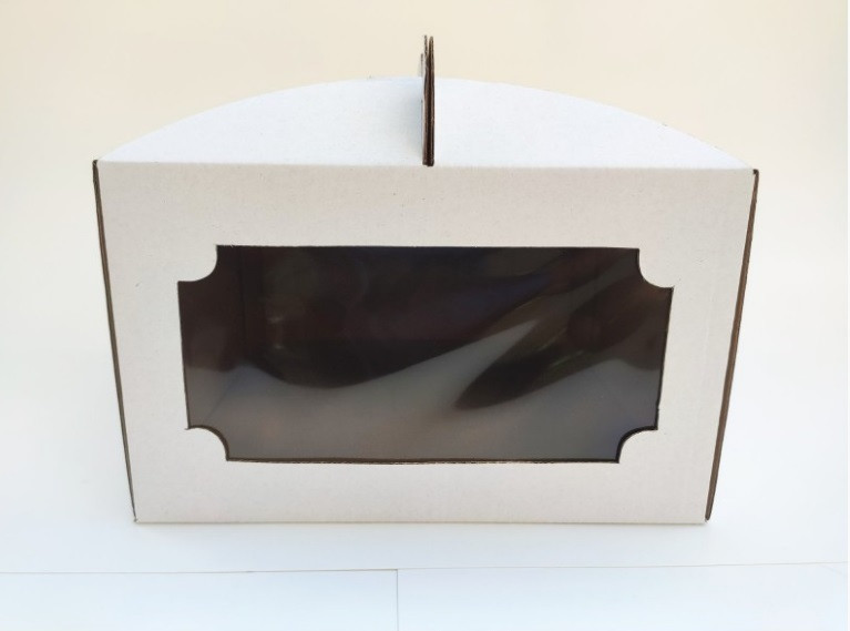 Коробка для торта  250*250*150 з вікном