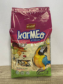 КормVitapol Karmeo Premium 2,5кг для великих папуг