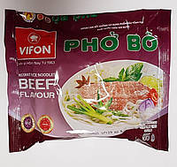 Рисова локшина швидкого приготування Телятина VIFON PHO BO 65Г В'єтнам