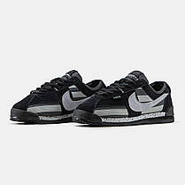 Чоловічі Кросівки Nike Cortez x Union L.A Grey Black / Найк Кортез Юніон ЛА Сірі з Чорним, фото 4