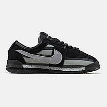 Чоловічі Кросівки Nike Cortez x Union L.A Grey Black / Найк Кортез Юніон ЛА Сірі з Чорним, фото 3