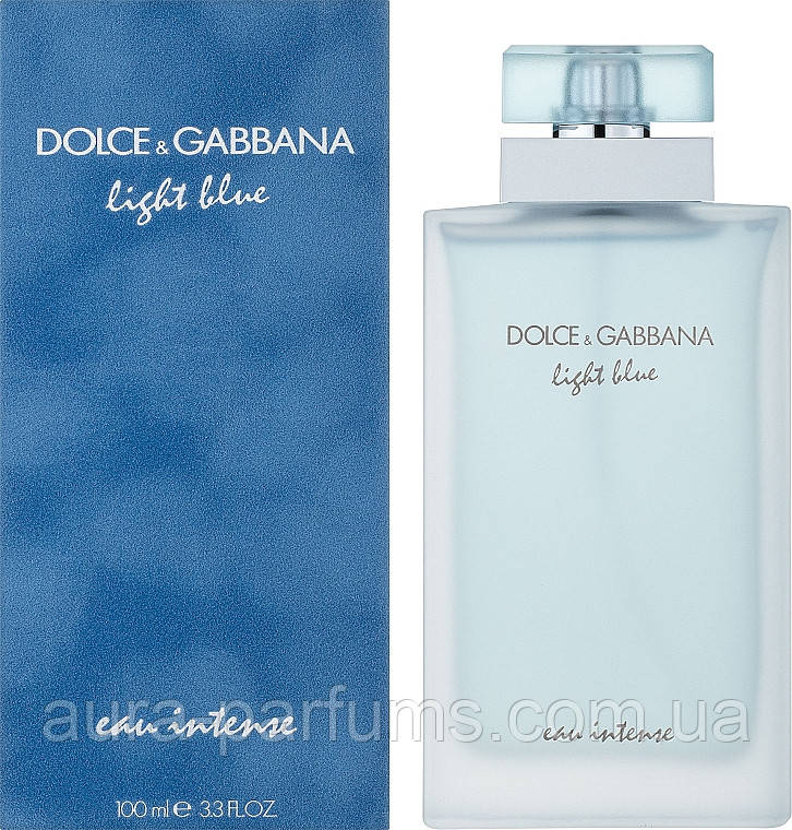 Жіночі парфуми Dolce & Gabbana Light Blue Eau Intense (Дольче Габбана Лайт Блю Еу Інтенс) Парфумована вода 100 ml/мл