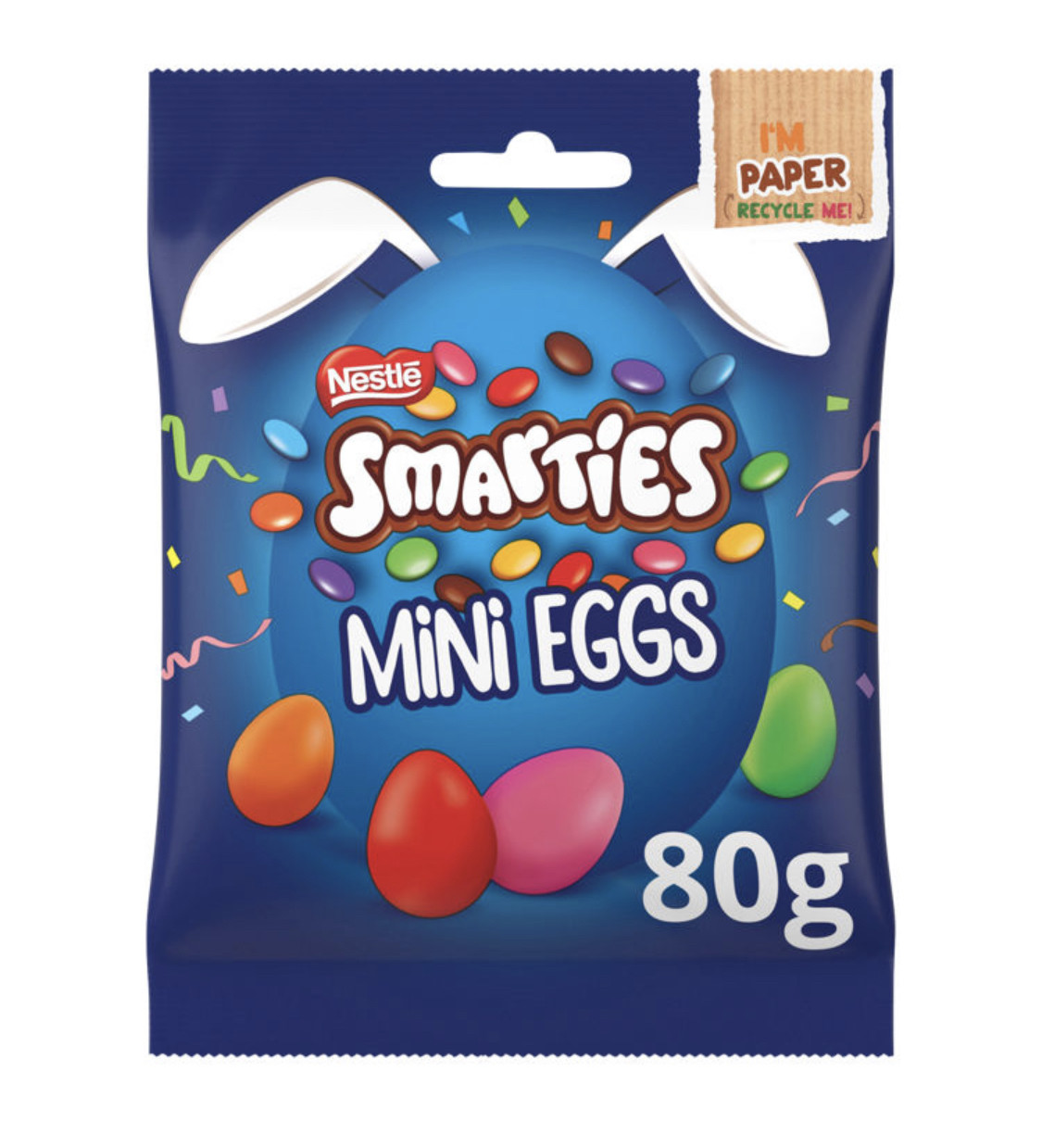 Smarties mini eggs 80g, фото 1