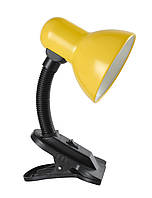 Лампа настольная Sirius TY 1108B на одну лампочку с прищепкой (желтая)