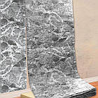 Самоклеюча 3D панель мармур чорний в рулоні 700мм*20м*3мм, фото 5