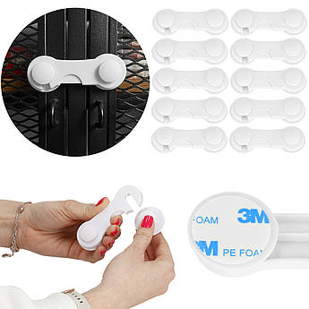 Замок-блокіратор універсальний Springos 10 шт HA5130 .