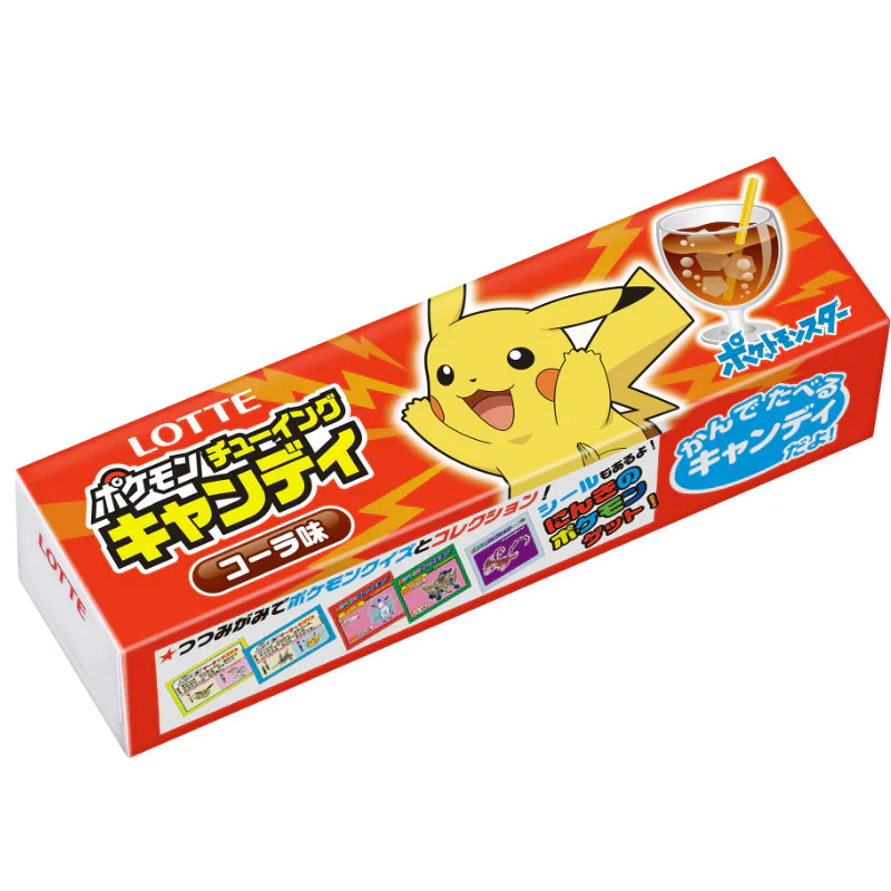 Японські жувальні цукерки Lotte Pockemon Chewy Candy 5st Lotte Pockemon Chewy Candy 5st, фото 1