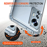 Протиударний прозорий чохол для Xiaomi 12 5G, фото 2
