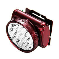 Ліхтар налобний Luxury 1898, 13LED, Li-Ion акумулятор, ЗП 220V