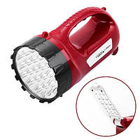 Ліхтар переносний Luxury 2820 TP, 19+15LED, Li-Ion акум., ЗП 220V